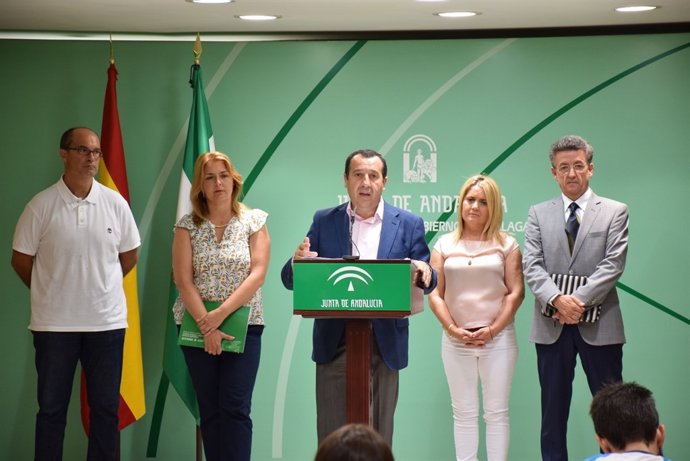 Ruiz Espejo en rueda de prensa del balance de órganos 