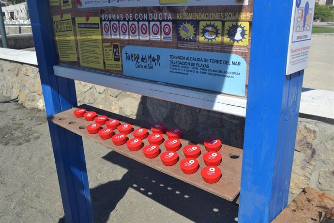 Ceniceros reutilizables en la Axarquía