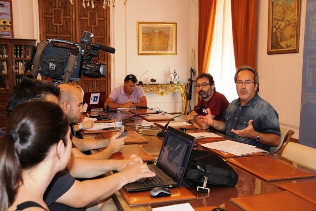 Francisco Guarido en rueda de prensa