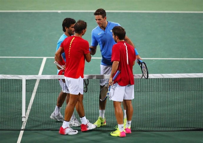 Rafa Nadal y Marc López