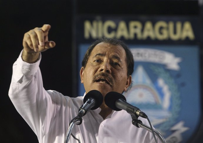 Daniel Ortega, presidente de Nicaragua