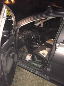 Vehículo robado en Quel