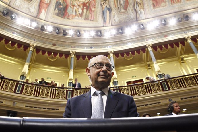 Cristóbal Montoro en el Congreso