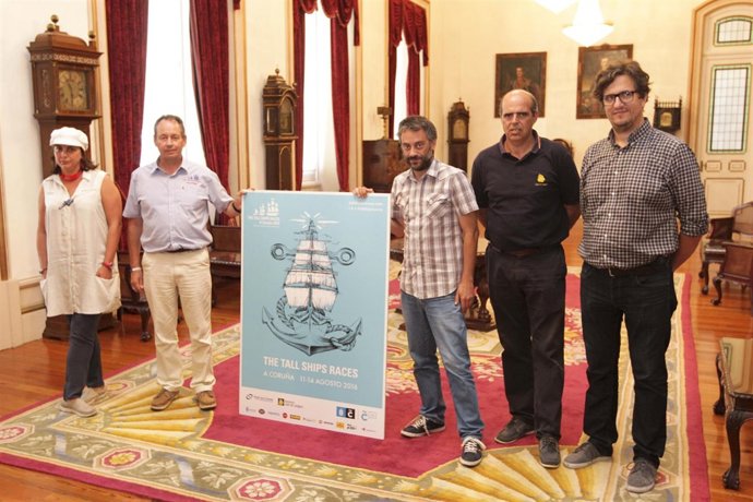 Presentación de Tall Ships Races en A Coruña.