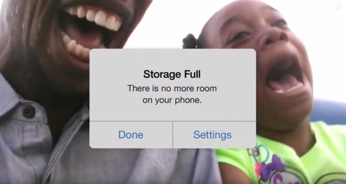 Almacenamiento iPhone