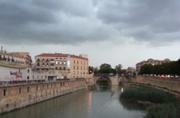 Lluvias y tormenta en Murcia