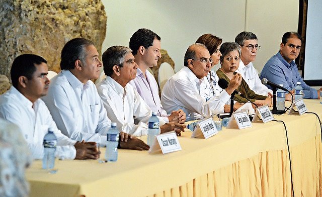 Equipo negociador Gobierno Colombia y Farc