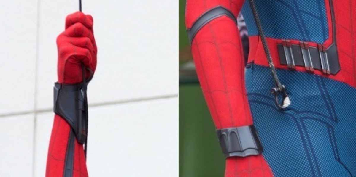 Spiderman Homecoming: Así son los lanzatelarañas del traje de Peter Parker