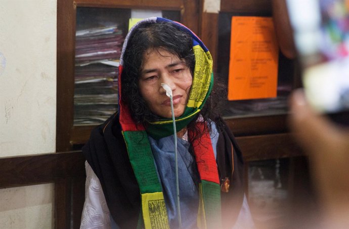 La activista india Irom Sharmila 