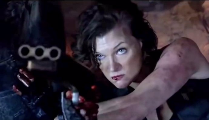 Mila Jovovich en Resident Evil