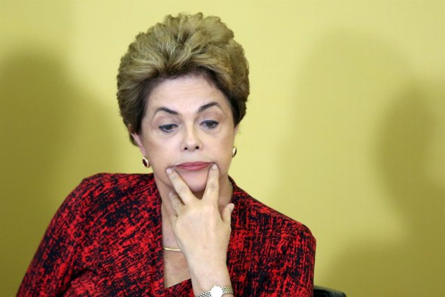 La presidenta de Brasil,  Dilma Rousseff 