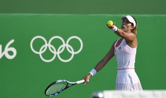 Garbiñe Muguruza en los Juegos Olímpicos de Río