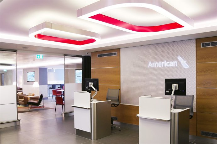 Sala de espera de American Airlines