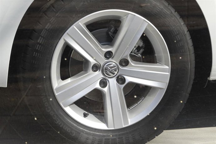 Rueda, neumático, neumáticos, volkswagen