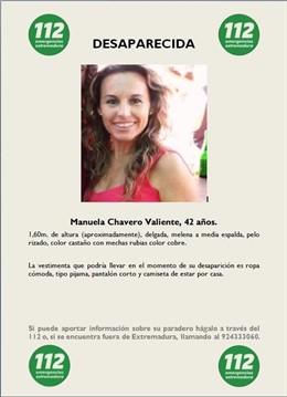 Desaparecida en Monesterio 