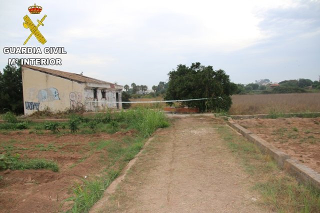 Caseta de El Puig donde sucedieron los hechos