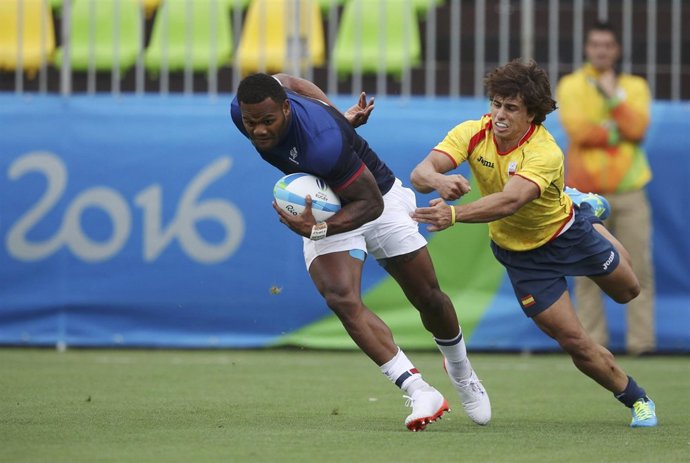 Selección española rugby 7 siete Francia Juegos Olímpicos Río