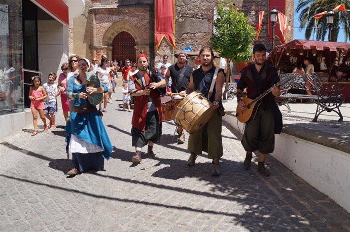 Imagen de las jornadas medievales de Cortegana (Huelva)