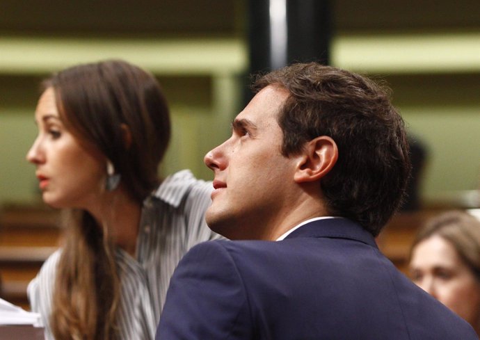 Melisa Rodríguez y Albert Rivera, de Ciudadanos