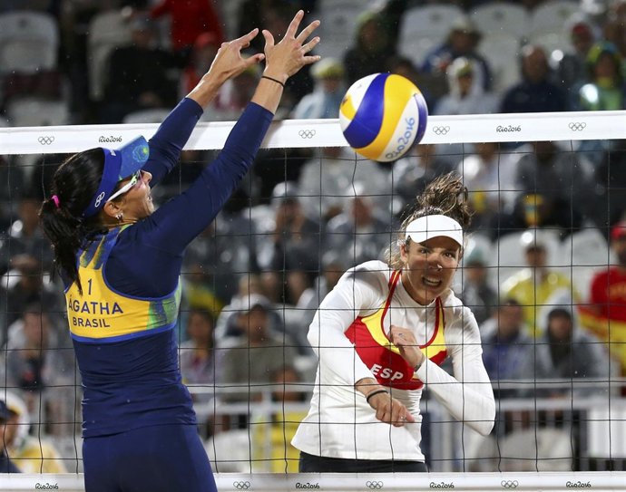Elsa Baquerizo y Liliana Fernández ganan en el voley playa de los Juegos de Río