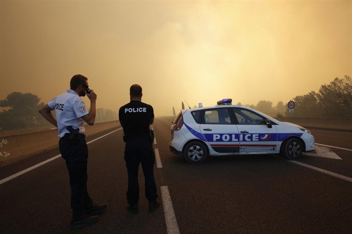 Incendios en el sur de Francia