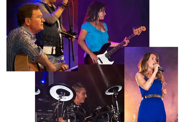 Los Colaboradores, en concierto en Rábano.