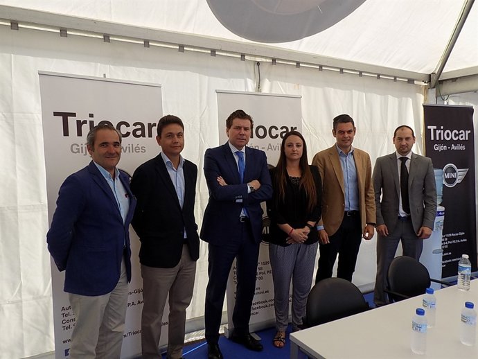 Responsables de EDP y BMW.