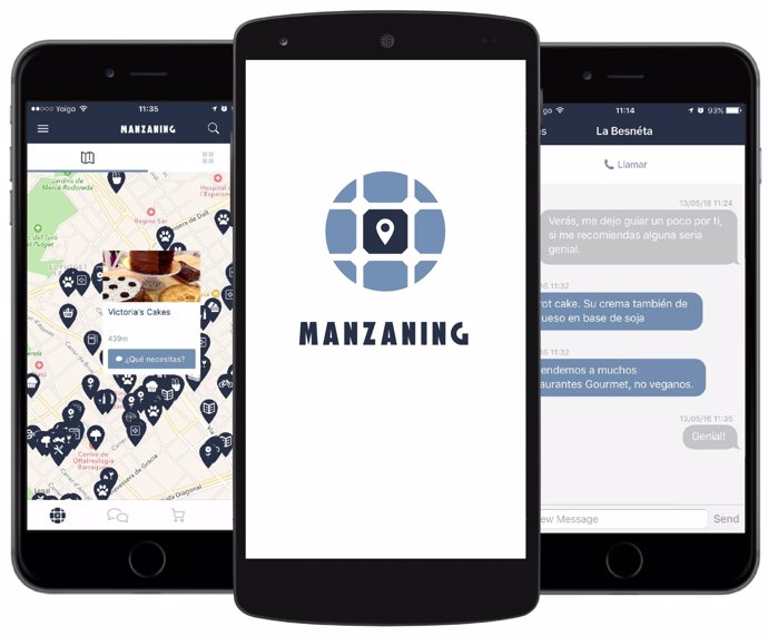 Como funciona la 'app' Manzaning