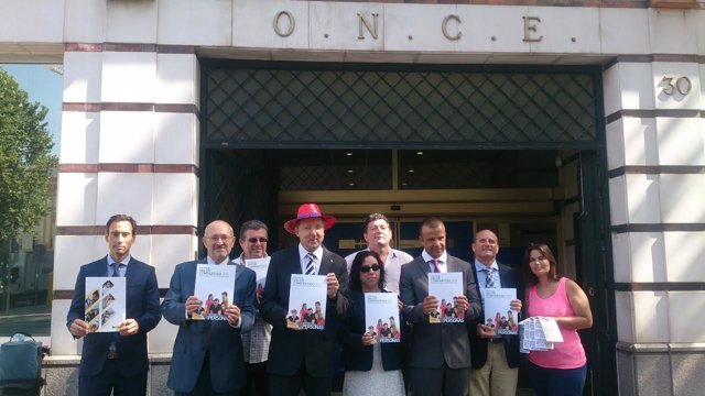 Presentación memoria económica de la ONCE en Andalucía.