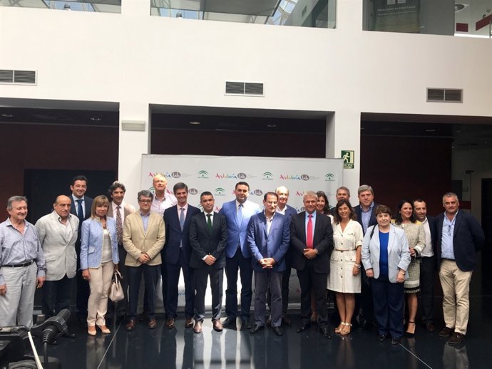 Fernández en un foro en Marbella