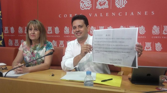 Yáñez y Zaplana durante la rueda de prensa de este jueves