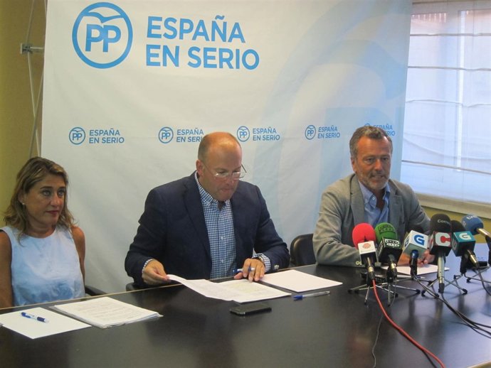 El secretario xeral del PPdeG, MIguel Tellado