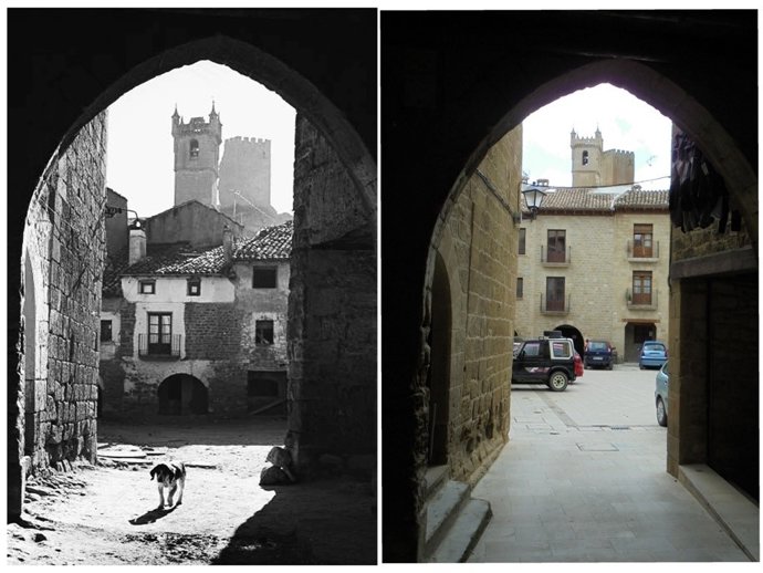 Arco del Mercado de Uncastillo (Zaragoza)