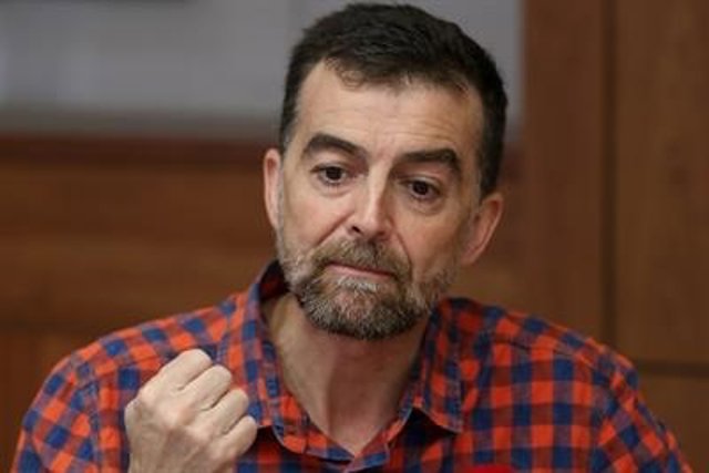 Antonio Maíllo durante la entrevista