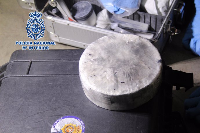 Cocaína intervenida por la Policía Nacional 