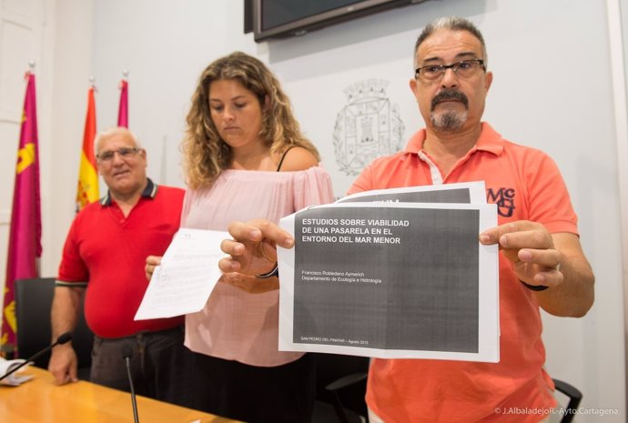 Rueda de prensa de la Federación de Asociaciones de Vecinos de Cartagena