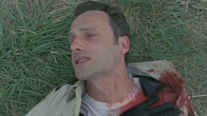 Homenaje a la muerte de Rick en The Walking Dead