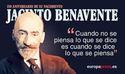 Aniversario del nacimiento de Jacinto Benavente: 10 frases para no olvidar  al gran Premio Nobel