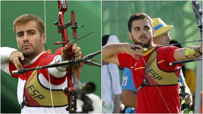 Antonio Fernández y Juan Ignacio Rodríguez tiro arco Juegos Olímpicos Río
