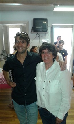 El alcalde de Ferrol con la nueva alcaldesa de Mugardos