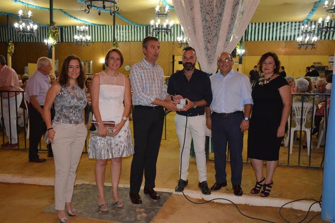 Inauguración de la feria de Salteras.