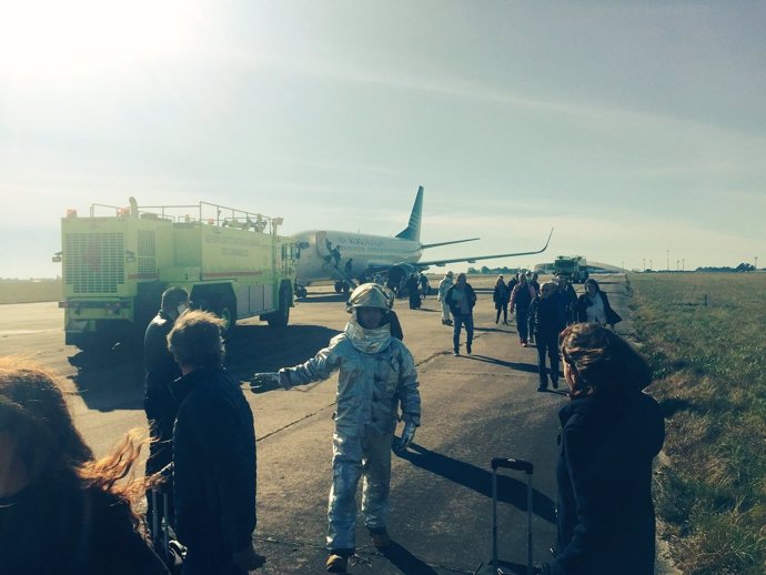 Aterriza de emergencia un avión en Uruguay