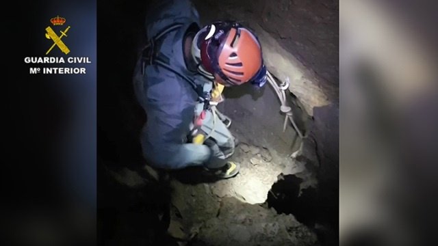 Rescate del espeleólogo francés en la sima de Larra