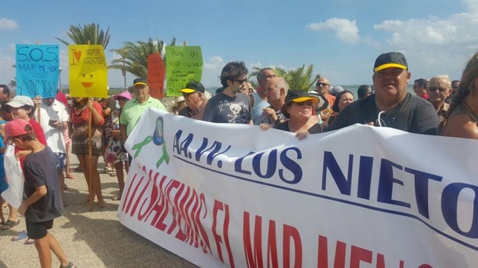 Mnaifestación por el Mar Menor