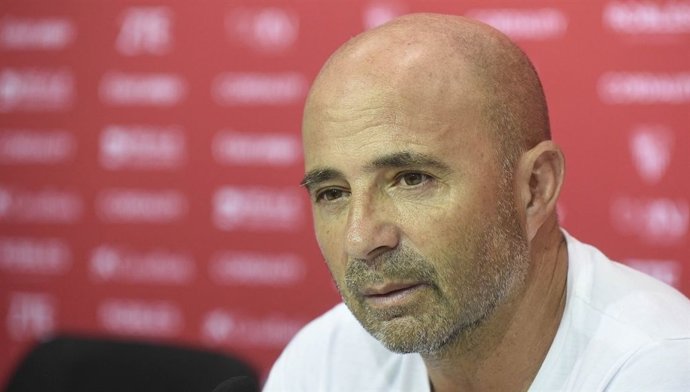 Jorge Sampaoli, entrenador del Sevilla