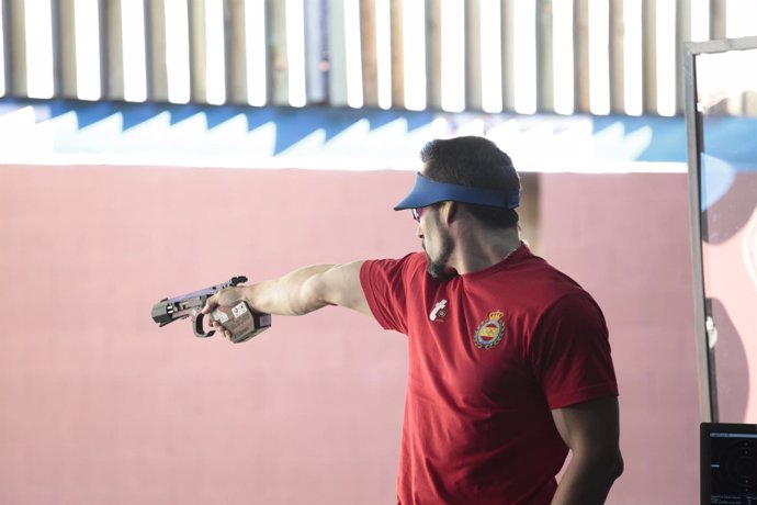 Jorge Llames 25 metros pistola velocidad Campeonatos Mundo tiro