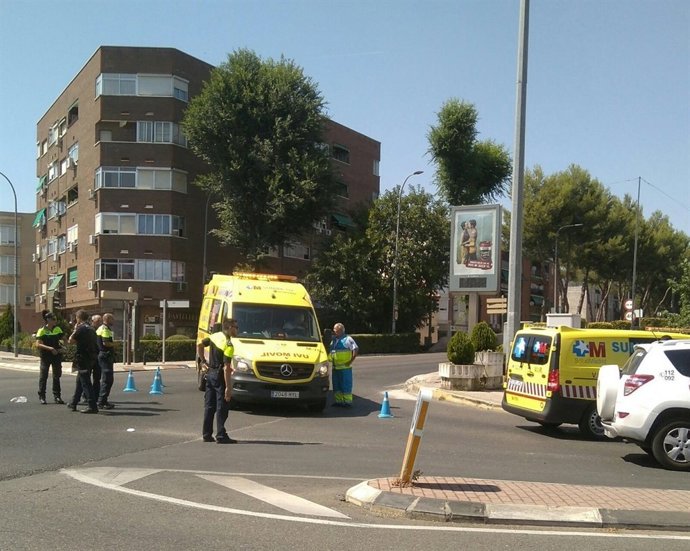 Accidente en Torrejón