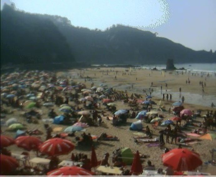 Playa del Aguilar (Muros del Nalón). 