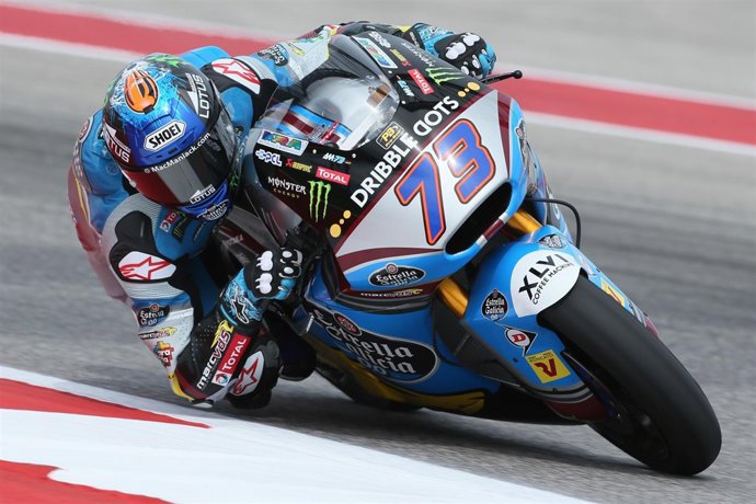 Álex Márquez en el circuito de las Américas