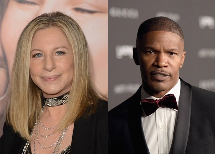 Barbra Streisand y Jamie Foxx